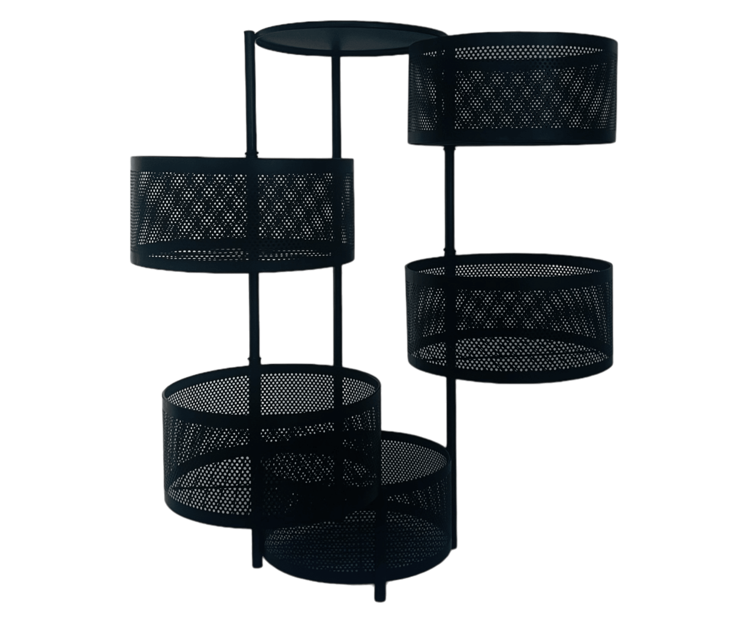 سلة خضروات دائرية